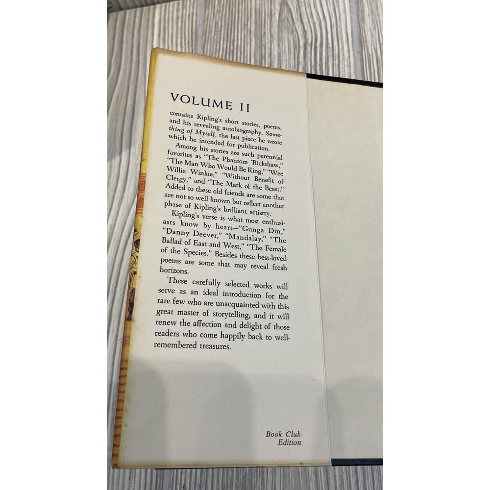 Kipling : A Selection of His Stories and Poems by John Beecroft Vol. 1 & 2 1956 - Picture 15 of 16
